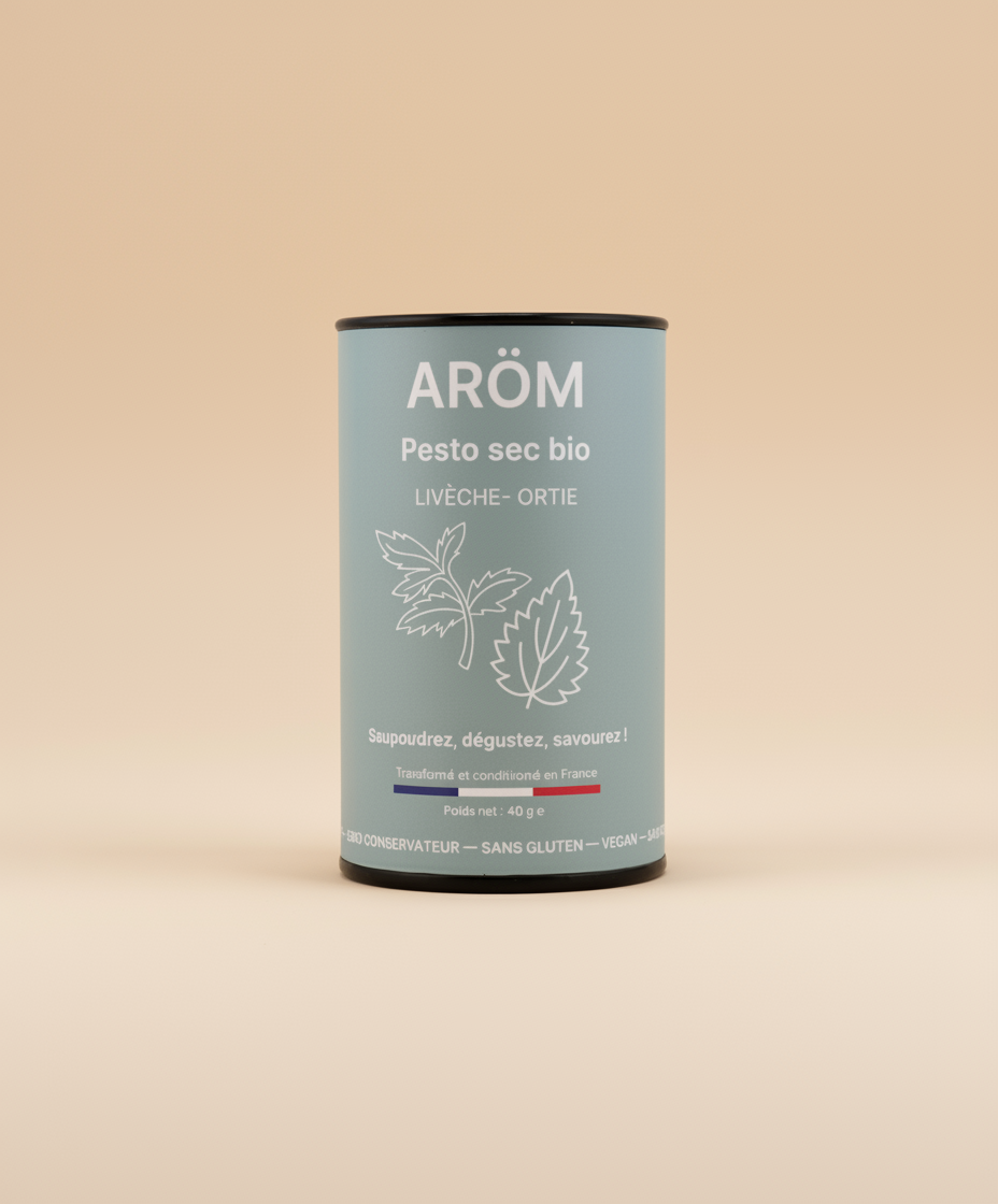 Pesto sec bio Livèche / Ortie